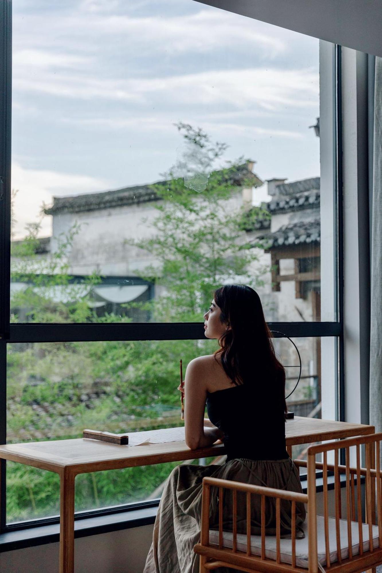 Hongcun Old Street Country House Huang Shan Exterior foto
